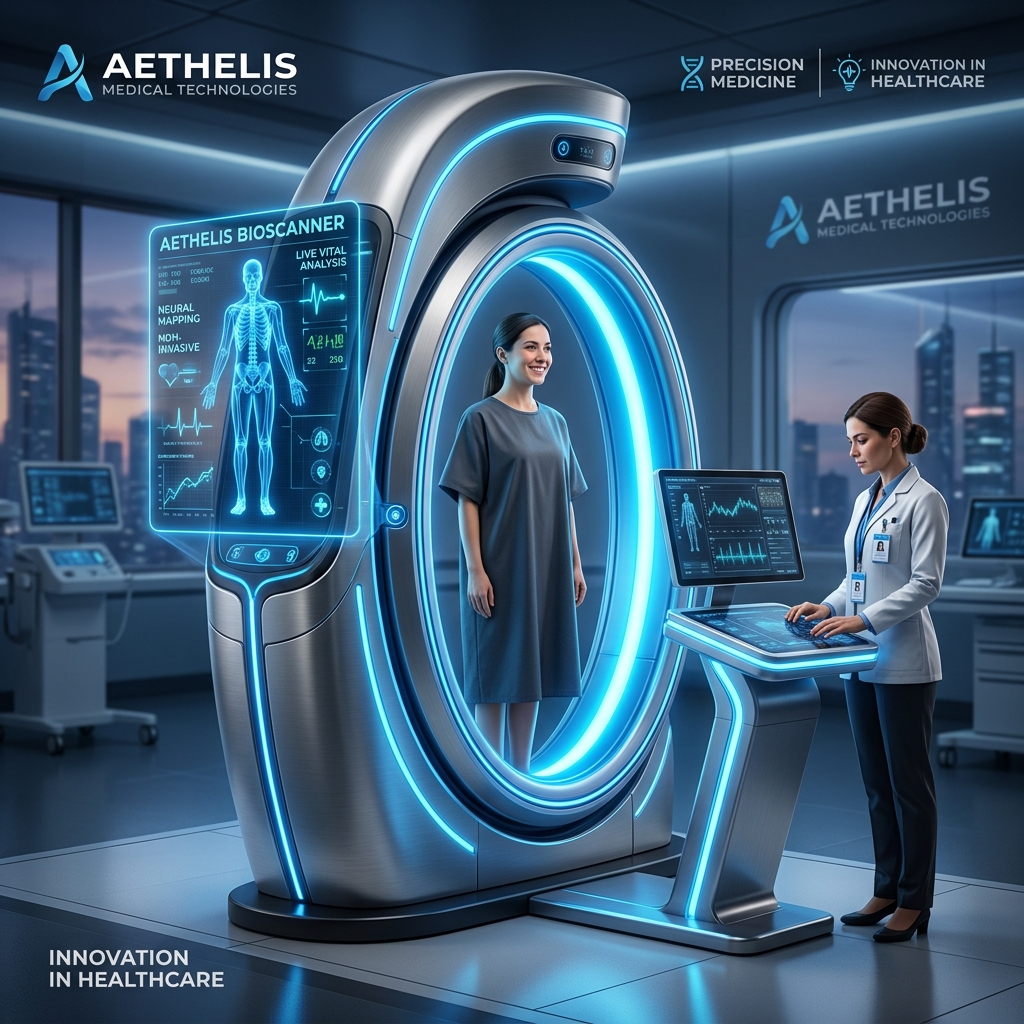 Futuristic medical device simulation